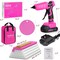 Hot Glue Gun, 20V Pink Cordless Glue Gun with 30 PCS Full Size Glue Sticks, 2Ah Rechargeable Battery Glue Gun Kit for DIY, Arts & Craft, Decorations, Gift for Women
